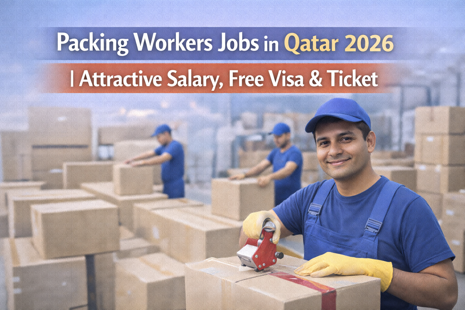Packing Workers Jobs in Qatar 2026 Attractive Salary, Free Visa & Ticket
