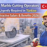 45 Marble Cutting Operators Urgently Required in Türkiye
