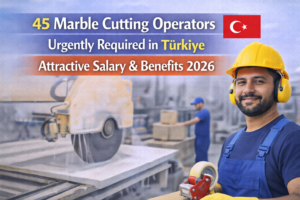 45 Marble Cutting Operators Urgently Required in Türkiye
