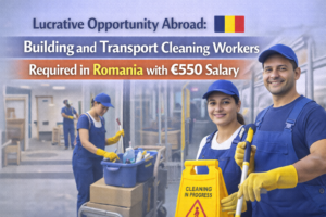 Building and Transport Cleaning Workers Required in Romania