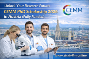 CEMM PhD Scholarship 2026 in Austria
