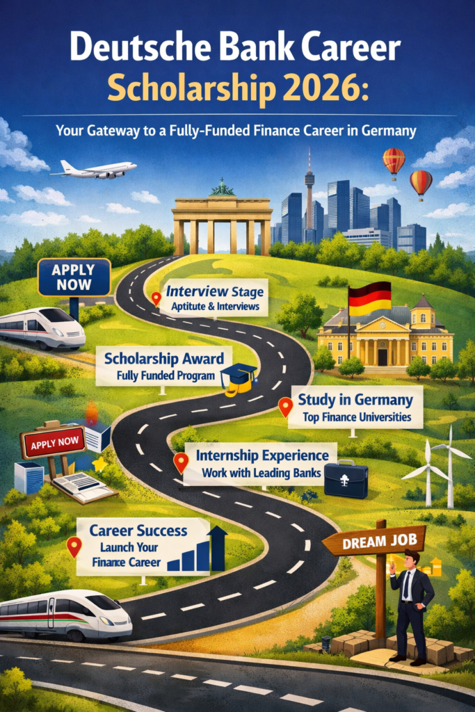 Deutsche Bank Career Scholarship 2026: Your Gateway to a Fully-Funded Finance Career in Germany