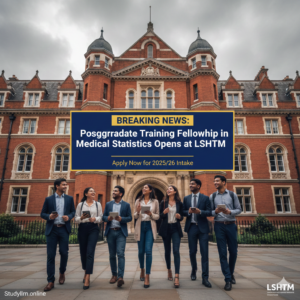 Breaking News Postgraduate Training Fellowship In Medical Statistics Opens At LSHTM