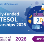 20 Fully Funded MA TESOL Scholarships for 2026 at University of Portsmouth - studyilm