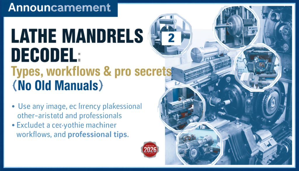 Lathe Mandrels Decoded Types, Workflows & Pro Secrets (No Old Manuals)